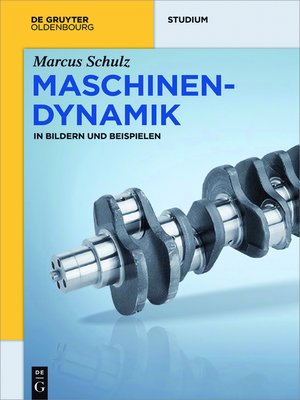 cover image of Maschinendynamik